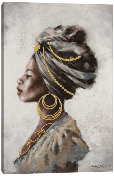 Beauty and Strength Canvas Art Print - African Heritage Art