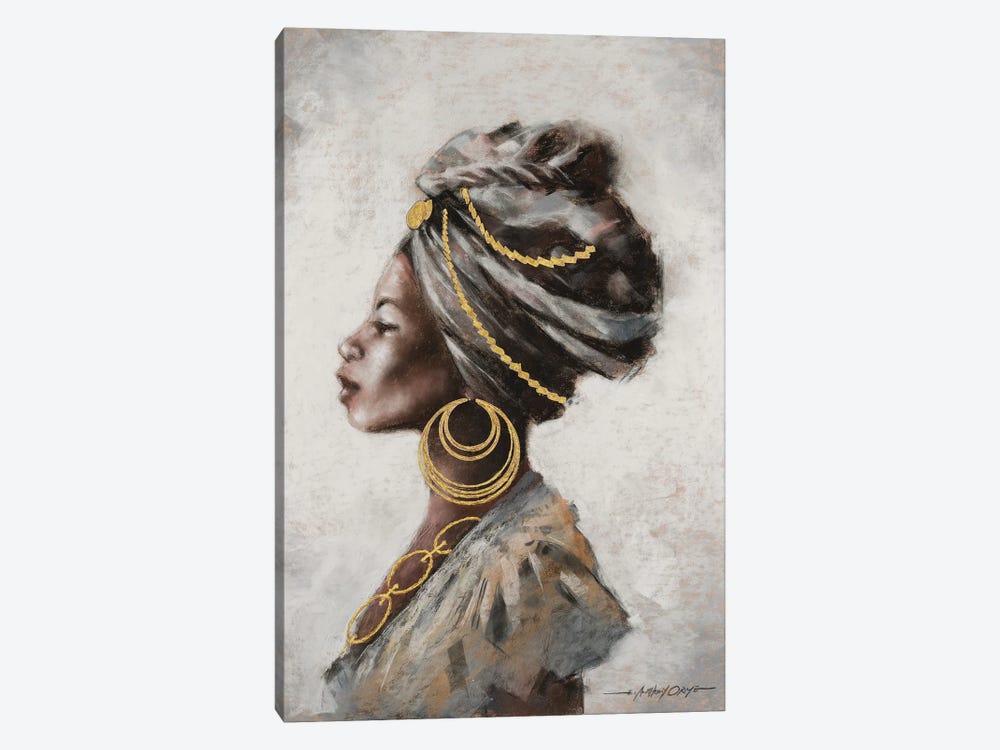 Beauty and Strength by E. Anthony Orme 1-piece Canvas Print