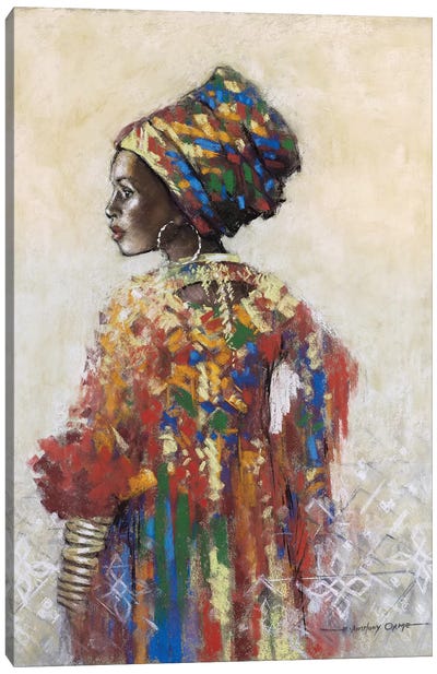 Celebration Of Beauty II Canvas Art Print - African Culture