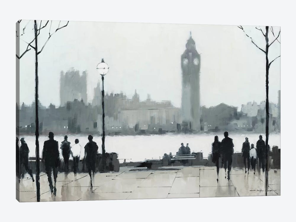 Morning London by E. Anthony Orme 1-piece Art Print