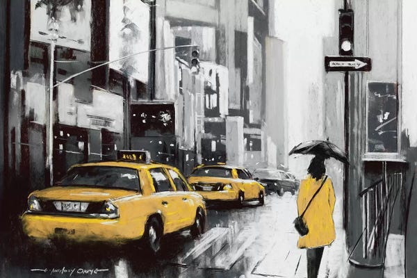 Times Square: New York City I by E. Anthony Orme