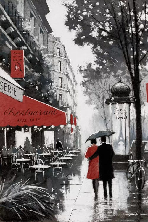 Rainy Paris II by E. Anthony Orme wall art