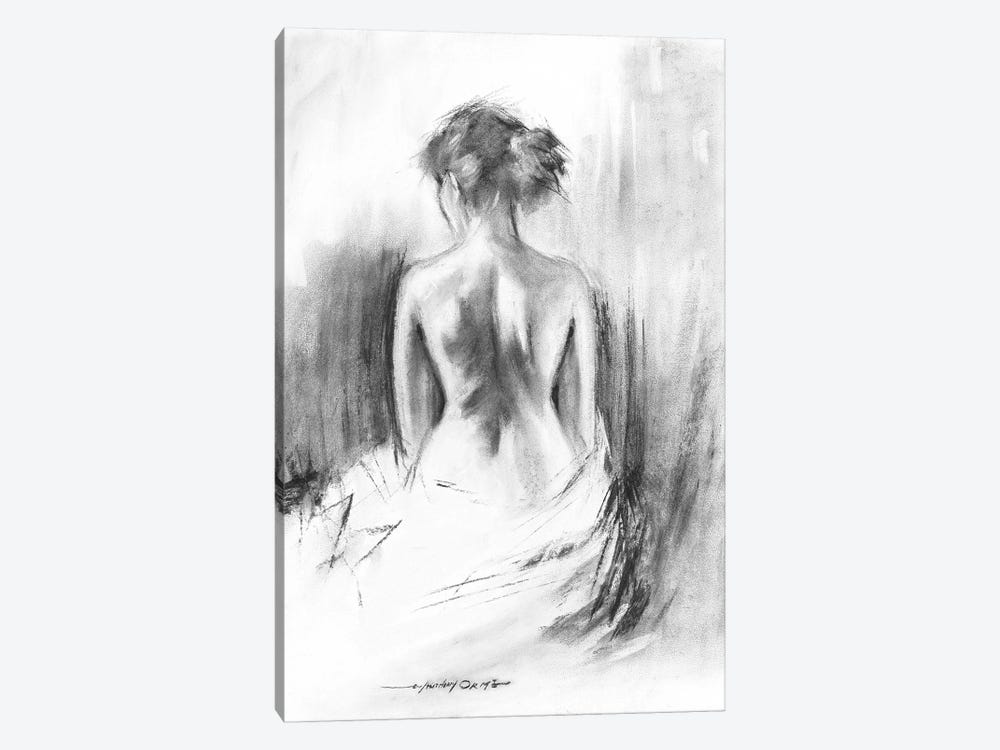 Soft Silhouette II by E. Anthony Orme 1-piece Canvas Art Print