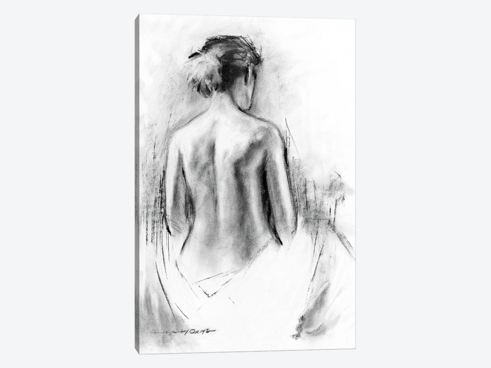 Soft Silhouette III by E.A. Orme 1-piece Canvas Wall Art