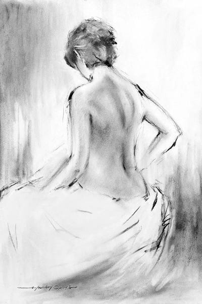 Bathroom Nudes: Soft Silhouette V by E. Anthony Orme