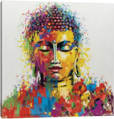 Buddha Canvas Art Print - Buddhism Art