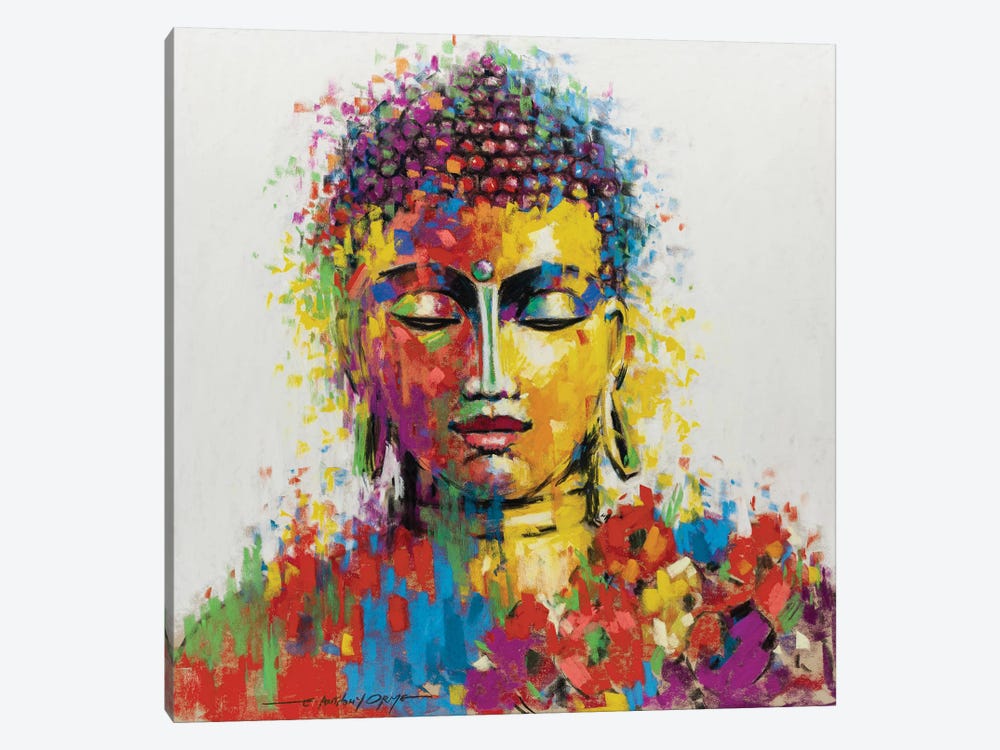 Buddha by E. Anthony Orme 1-piece Canvas Art