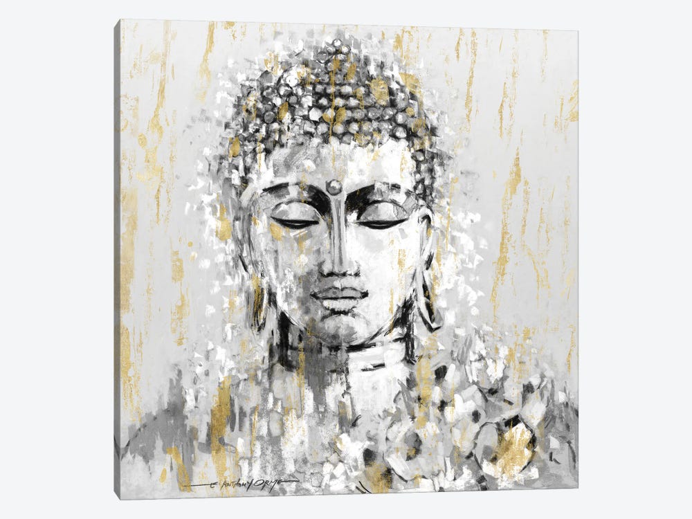 Simmering Buddha by E. Anthony Orme 1-piece Canvas Print