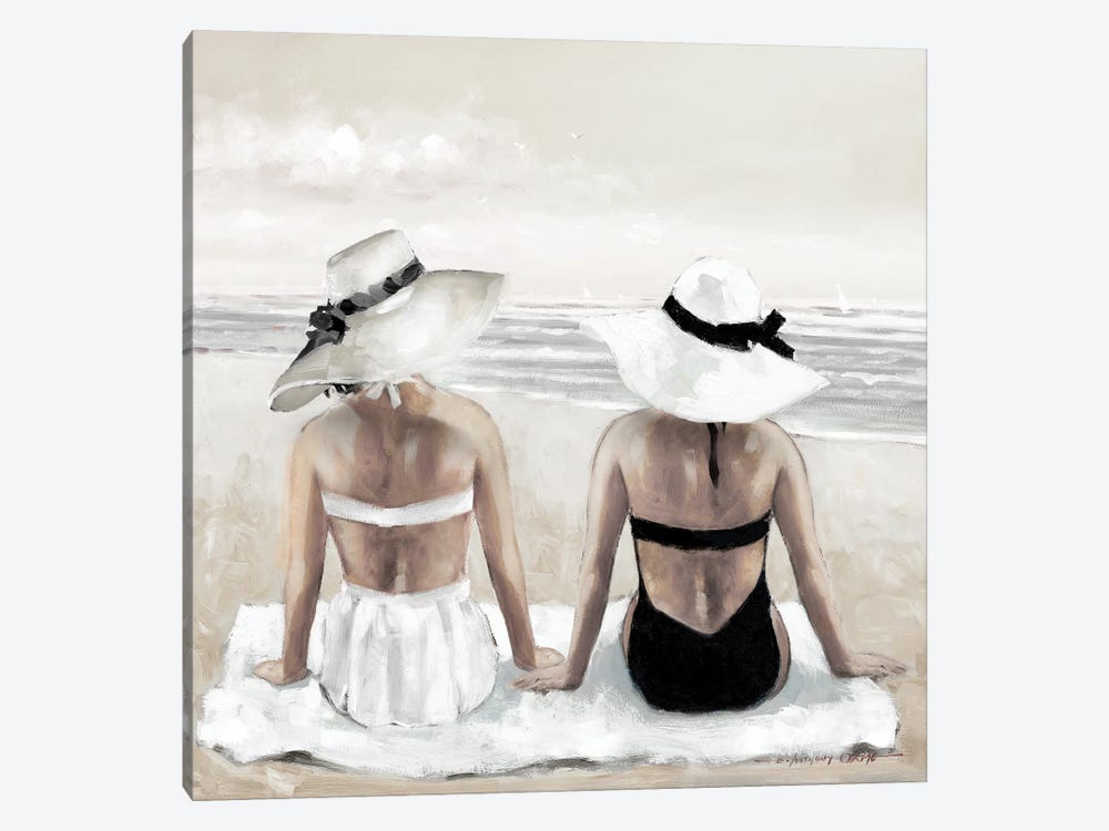 Soaking Up Sun by E. Anthony Orme 1-piece Canvas Wall Art