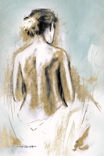 E. Anthony Orme: Figure in Golden Light I by E. Anthony Orme