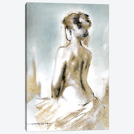 Figure in Golden Light II Canvas Print #AOR58} by E. Anthony Orme Canvas Wall Art