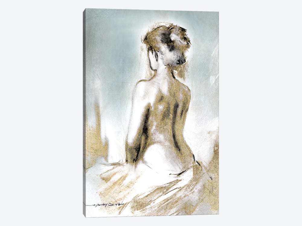 Figure in Golden Light II by E. Anthony Orme 1-piece Canvas Wall Art