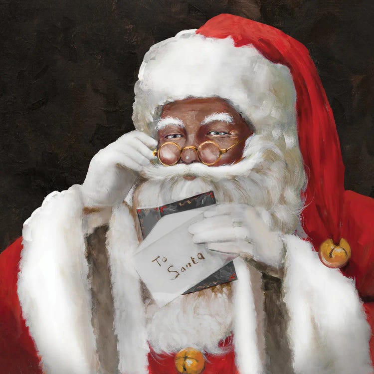 A Note To Santa by E. Anthony Orme canvas print