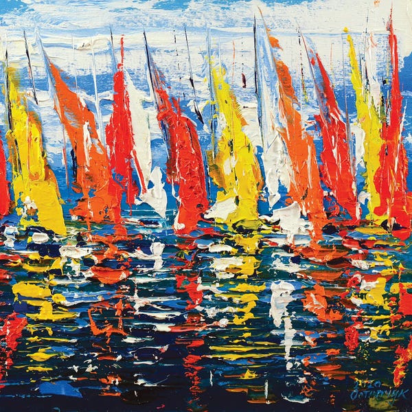 Andrej Ostapchuk: Abstract Seascape XI by Andrej Ostapchuk