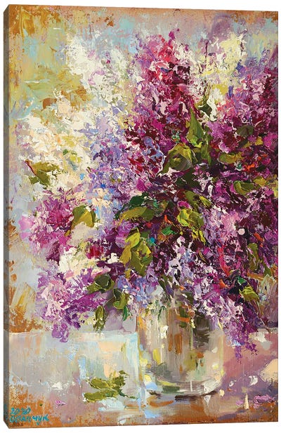 Lilac Canvas Art Print - Artists From Ukraine