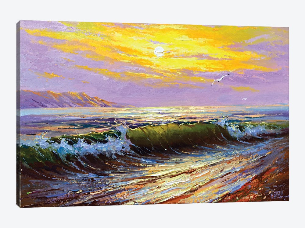 Seascape I by Andrej Ostapchuk 1-piece Canvas Art Print