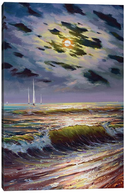 Seascape XVI Canvas Art Print - Andrej Ostapchuk