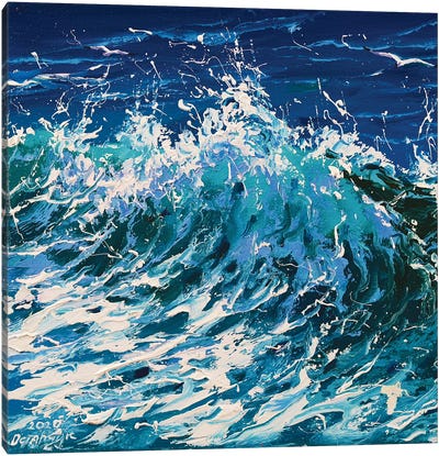 Wave Canvas Art Print