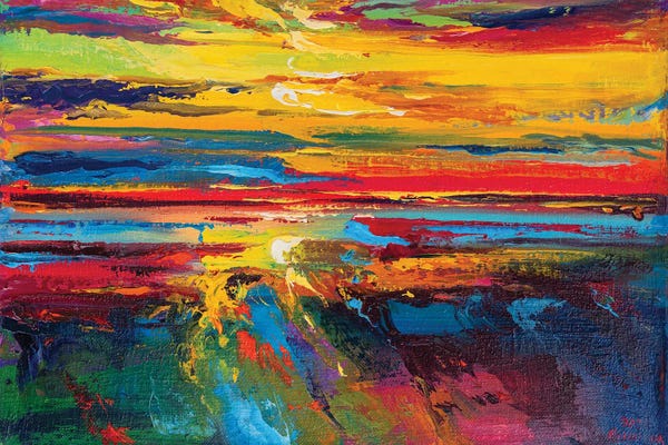 Andrej Ostapchuk: Abstract Seascape XV by Andrej Ostapchuk