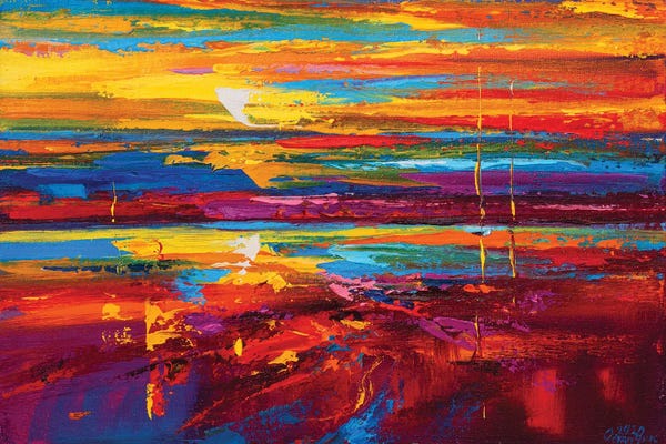 2019 | Living Coral: Abstract Seascape XVIII by Andrej Ostapchuk