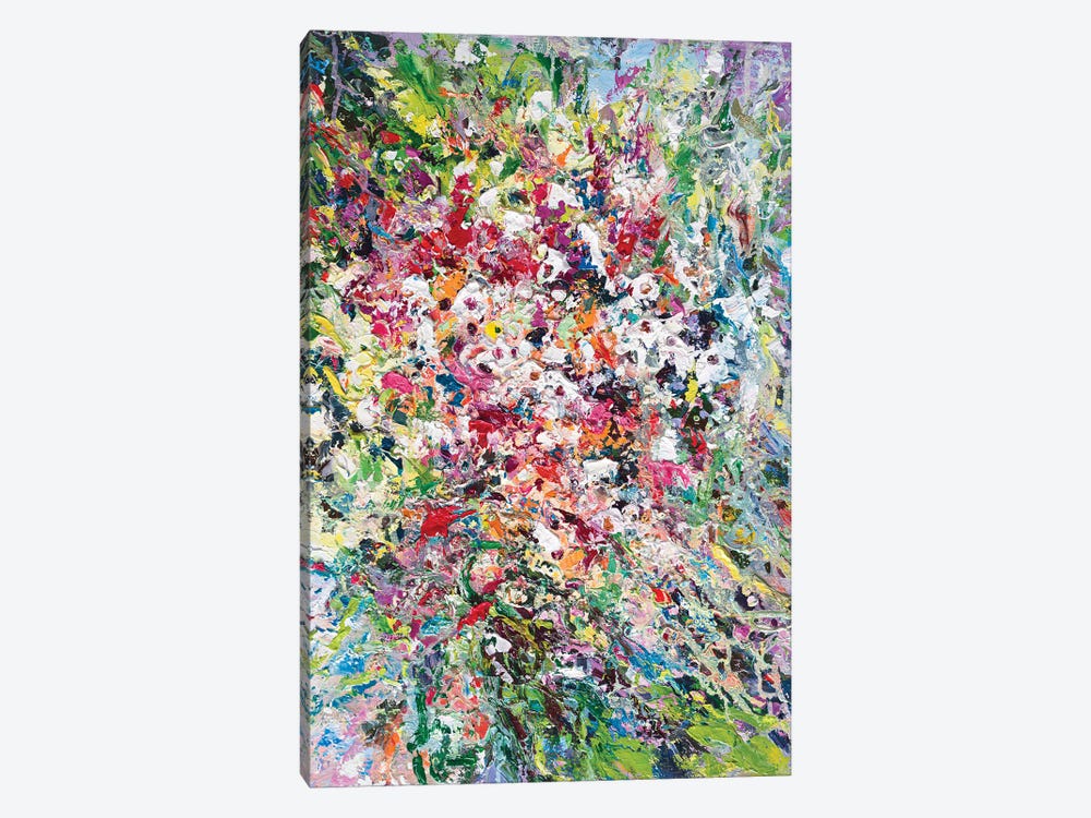 Abstract Bouquet I by Andrej Ostapchuk 1-piece Canvas Art Print