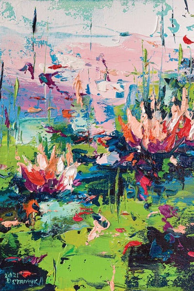 Artists Like Monet: Water Lilies II by Andrej Ostapchuk