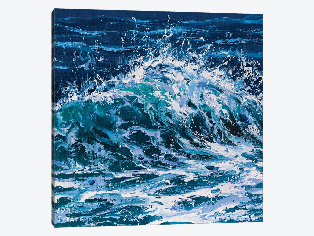 Wave III by Andrej Ostapchuk 1-piece Canvas Art