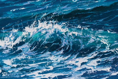 Wave V by Andrej Ostapchuk canvas print