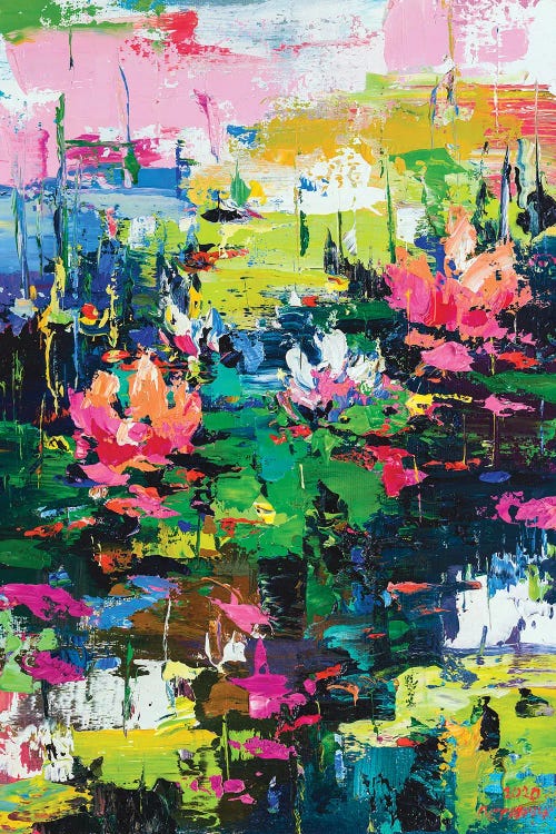 Abstract Landscape (water lilies)