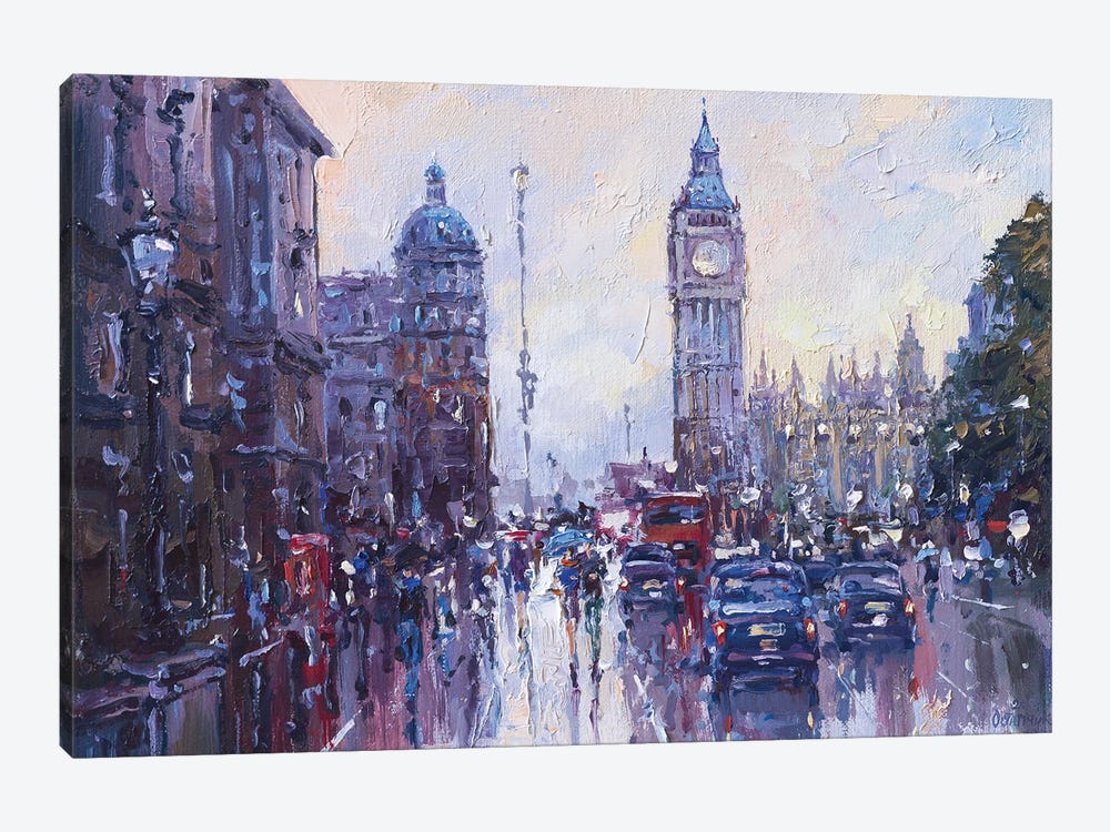London I by Andrej Ostapchuk 1-piece Canvas Print