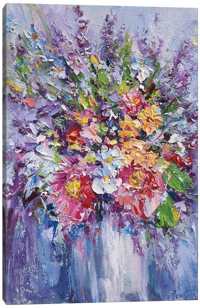 Bouquet VI Canvas Art Print