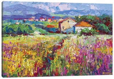 Rural Landscape Canvas Art Print