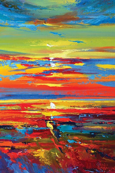 Andrej Ostapchuk: Abstract Seascape IV by Andrej Ostapchuk
