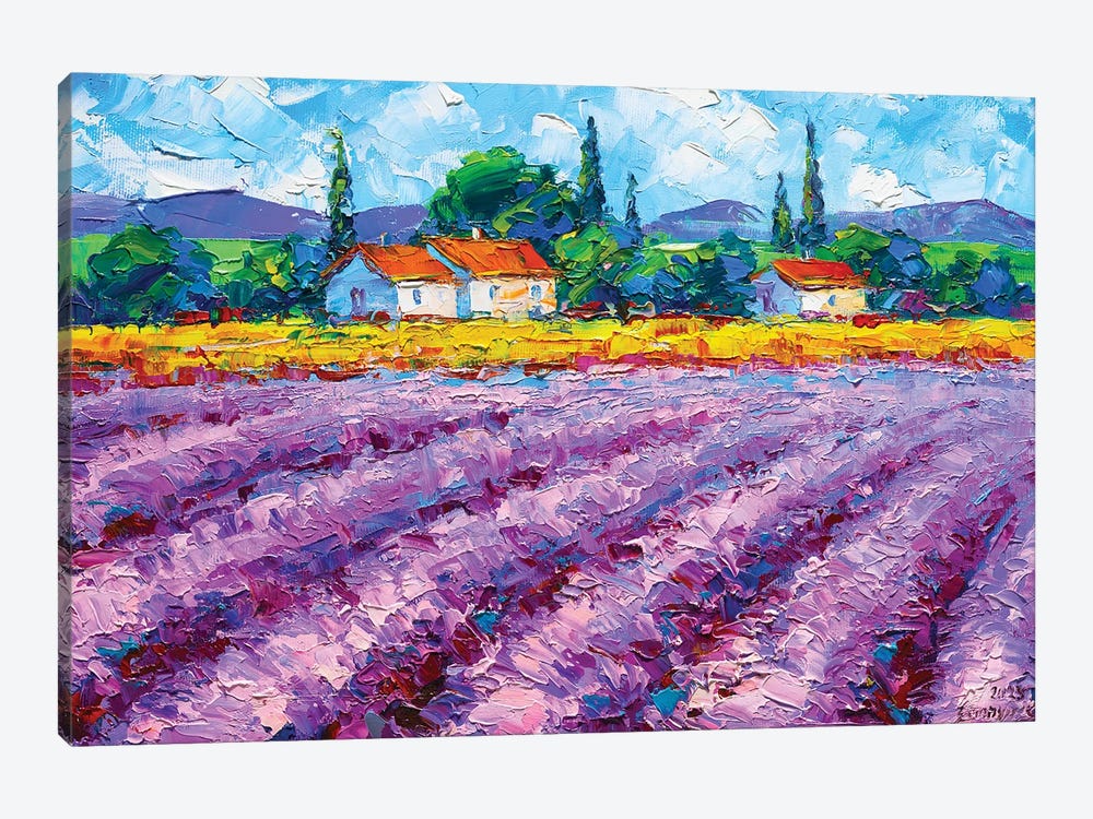 Provence by Andrej Ostapchuk 1-piece Canvas Art