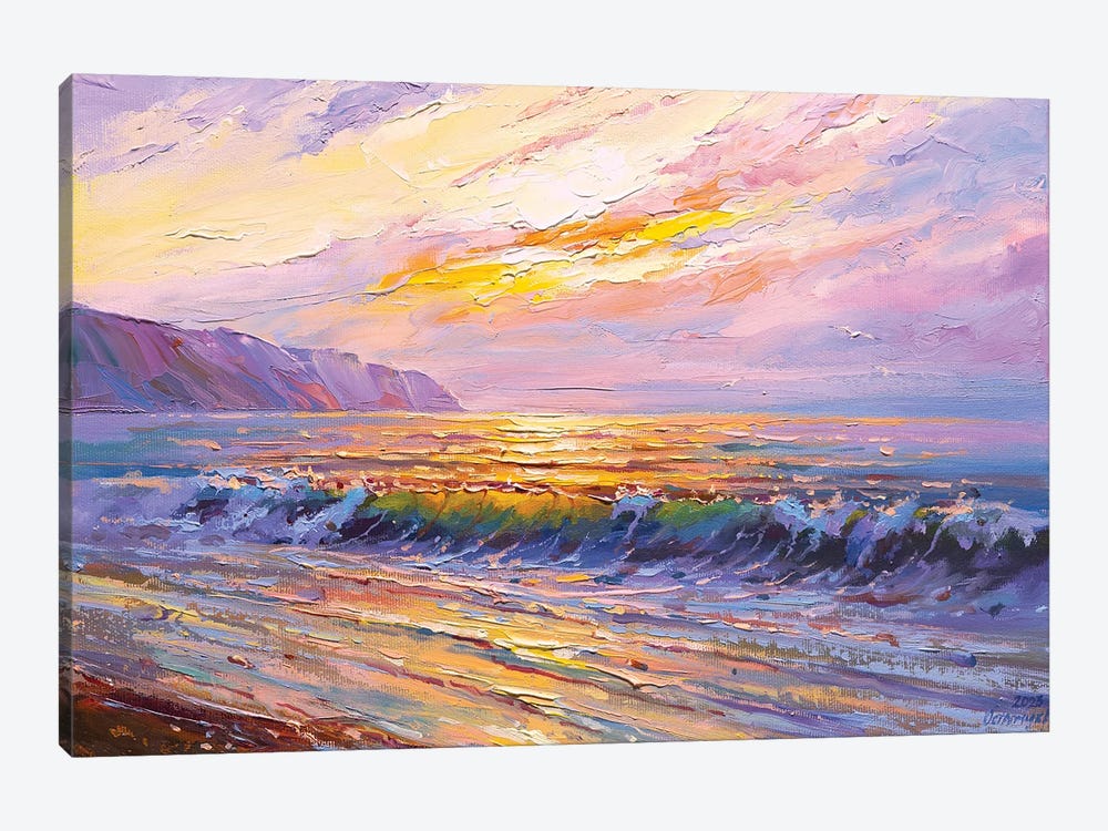Morning Seascape by Andrej Ostapchuk 1-piece Canvas Art