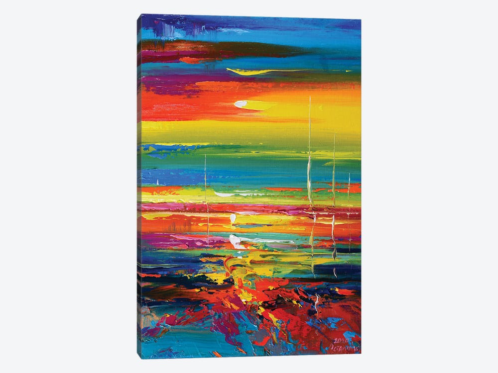 Abstract Seascape VIII by Andrej Ostapchuk 1-piece Canvas Print