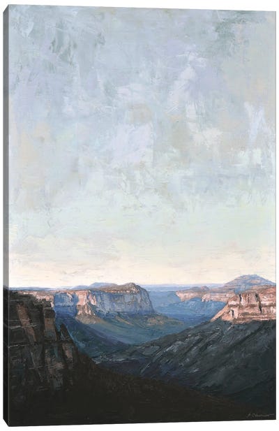 Valley Below Canvas Art Print - Infinite Landscapes