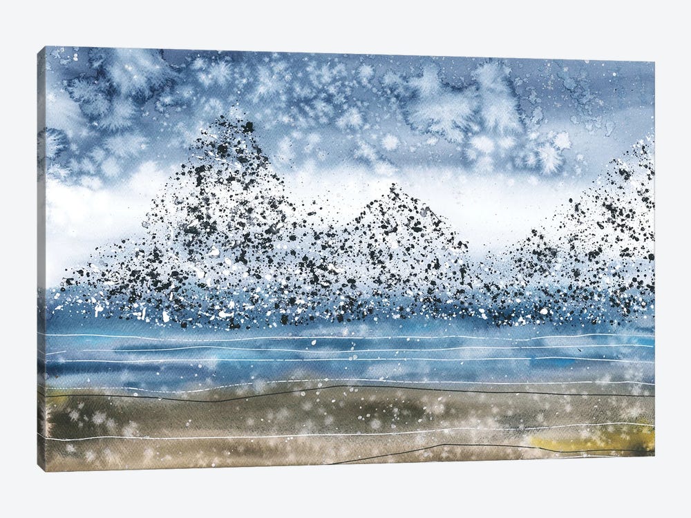 Mountain Landscape, Inspirational Coast by Ana Ozz 1-piece Canvas Print