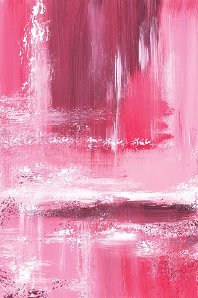 Ana Ozz: Pink Abstraction I by Ana Ozz