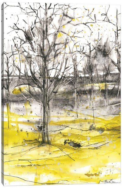 Autumn Landscape, Trees Canvas Art Print - Ana Ozz