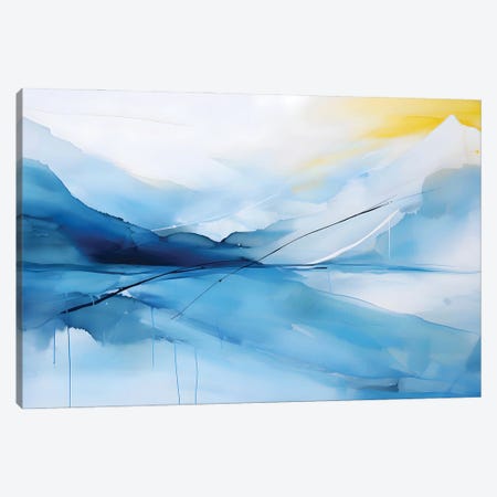 Abstract Blue Sky Canvas Print #AOZ171} by Ana Ozz Canvas Art