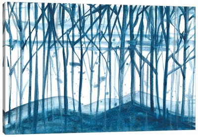 Winter Trees Canvas Art Print - Subtle Landscapes