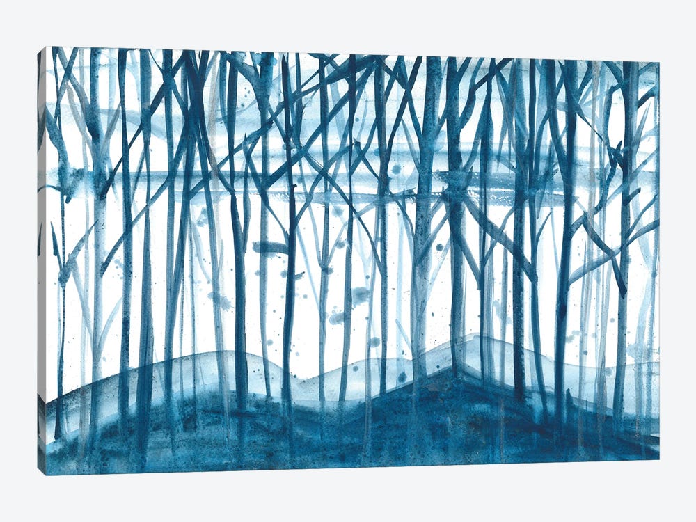 Winter Trees by Ana Ozz 1-piece Canvas Art