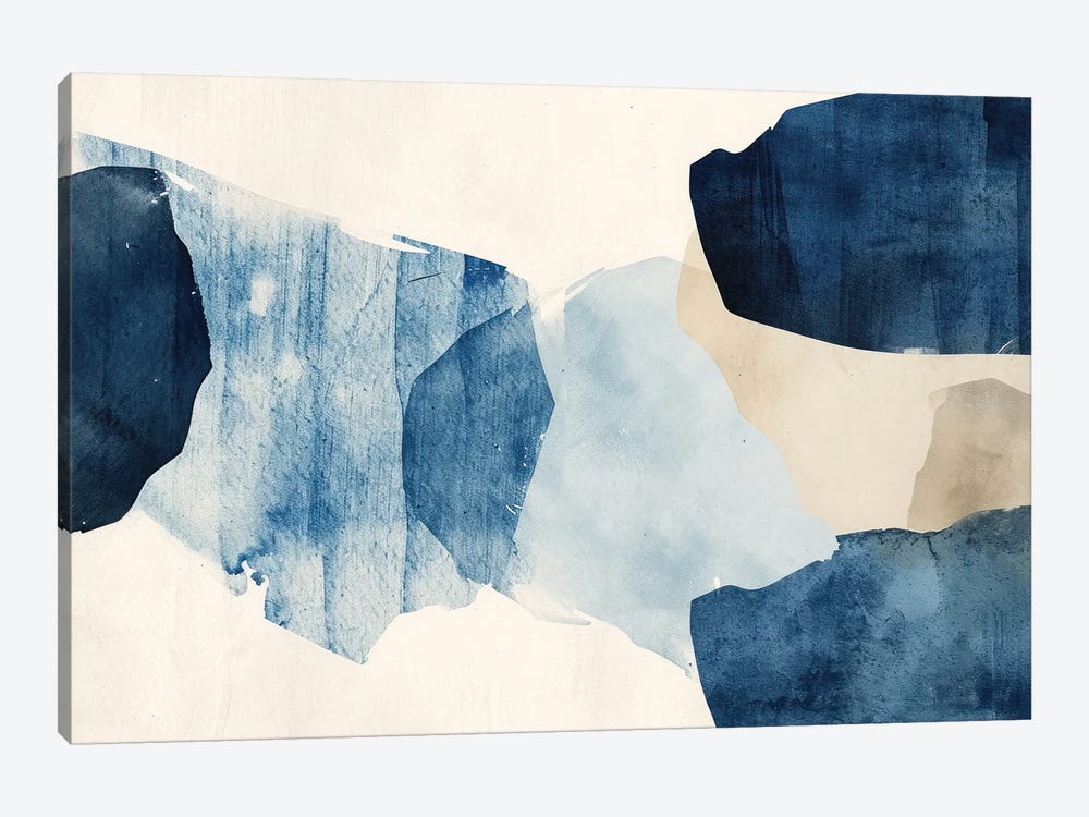 Blue Imagination I by Ana Ozz 1-piece Canvas Art