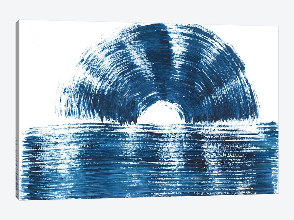 Blue Arch by Ana Ozz 1-piece Canvas Print