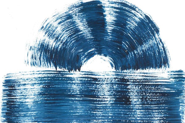 Giclee Features: Blue Arch by Ana Ozz