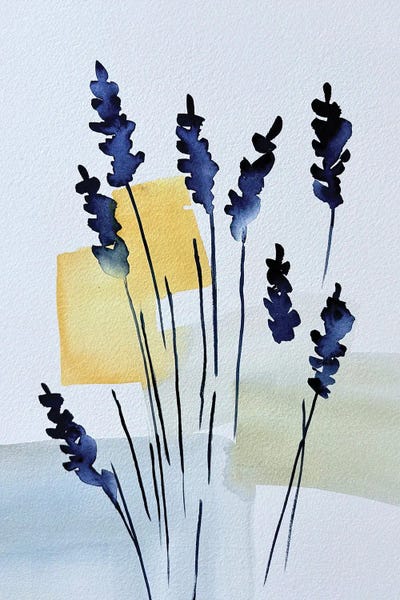Lavender In Sunrise