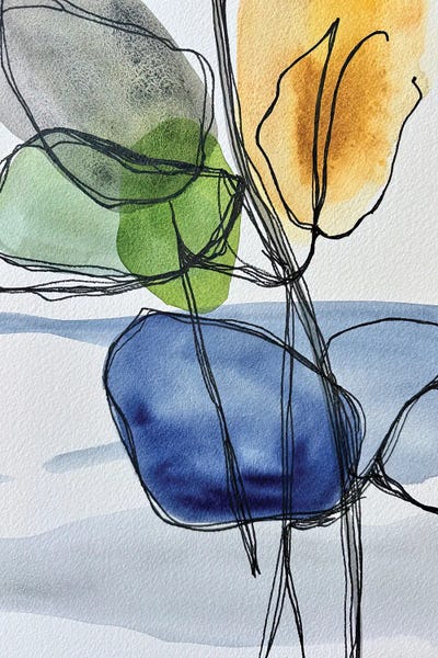 Minimalism: Colorful Ficus by Ana Ozz