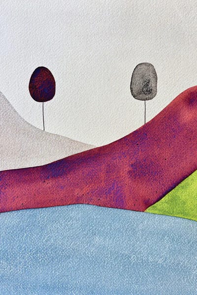 Hillsides: Flower Field by Ana Ozz