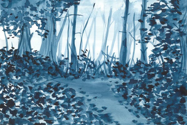 Ana Ozz: Blue Nature by Ana Ozz